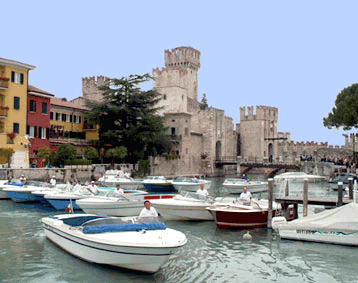 Motor boat hiring at Lake Garda